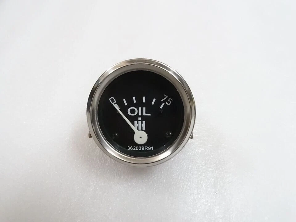 IH Farmall 362039R91 362177R94 Oil Pressure Gauge Fits 240 340 300 330 350 400