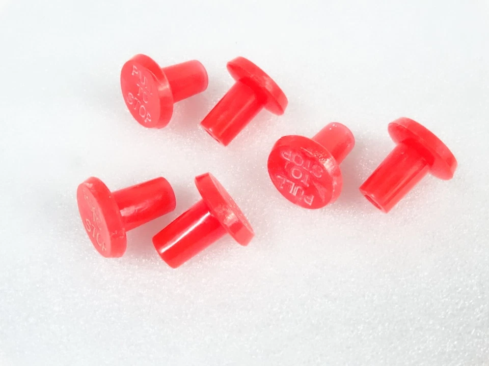 NEW It's free to sell on eBay Not available to Pro sellers Sell one like this Sell something else  Share 6 x Massey Ferguson Tractor 35X 135 65 Stop Control Knob (Red) #15C14