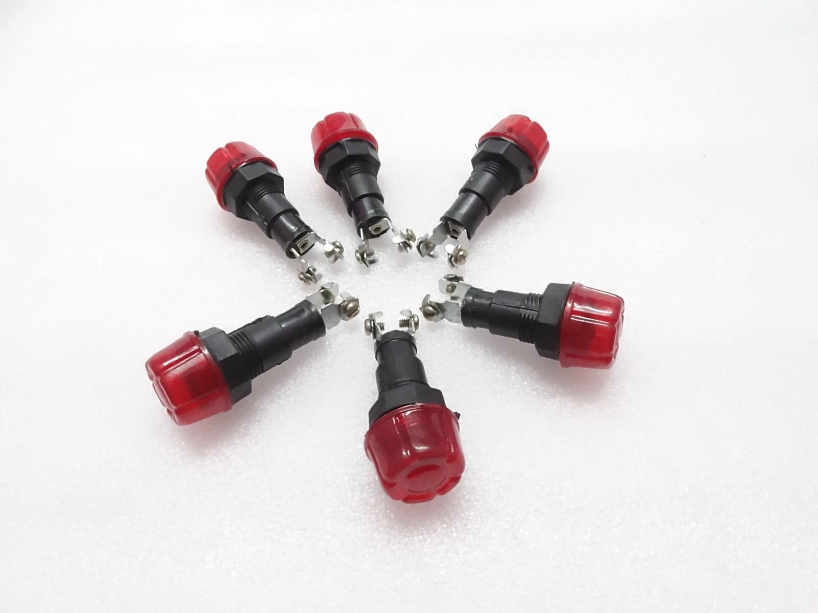 6x DASH CHARGING WARNING LIGHT LAMP 12V (Without Bulb) FITS Massey Ferguson Ford