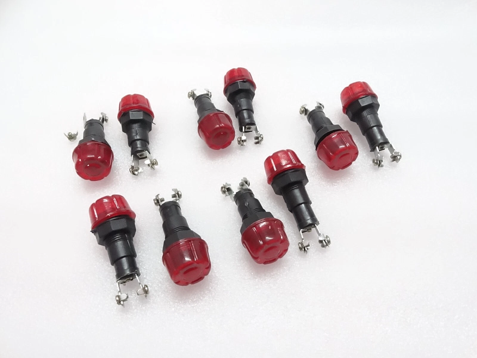 0x RED DASH CHARGING WARNING LIGHT LAMP 12V (Without Bulb) FITS Massey Ferguson