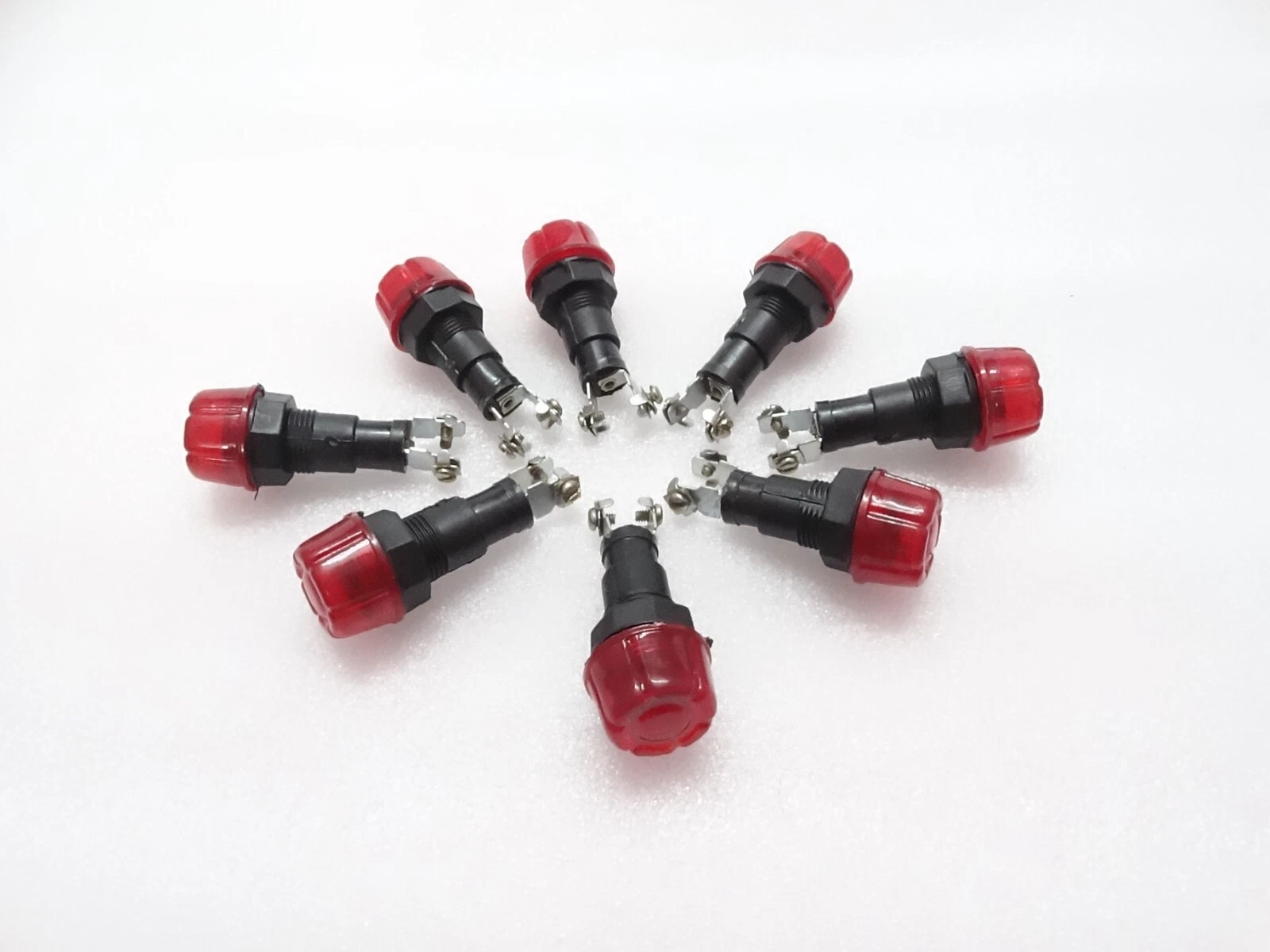 0x RED DASH CHARGING WARNING LIGHT LAMP 12V (Without Bulb) FITS Massey Ferguson
