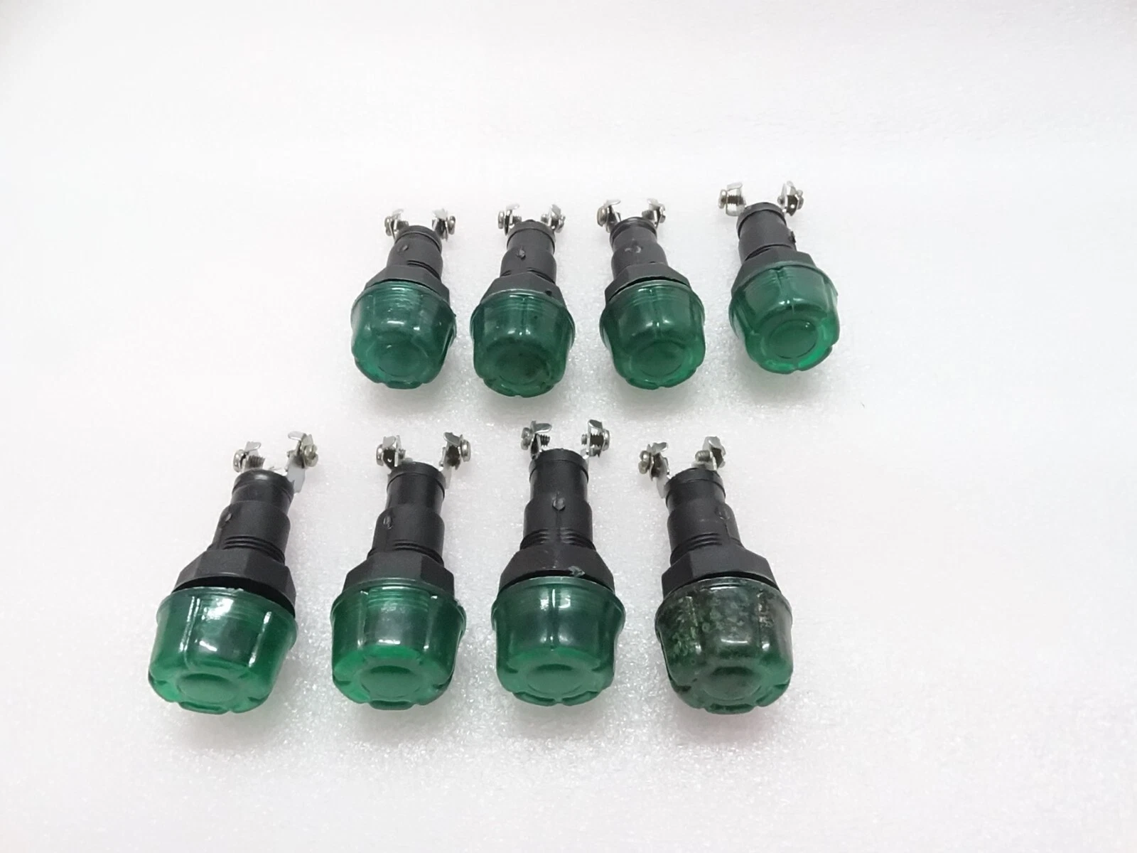 8x GREEN DASH CHARGING WARNING LIGHT LAMP 12V (Without Bulb) FIT Massey Ferguson