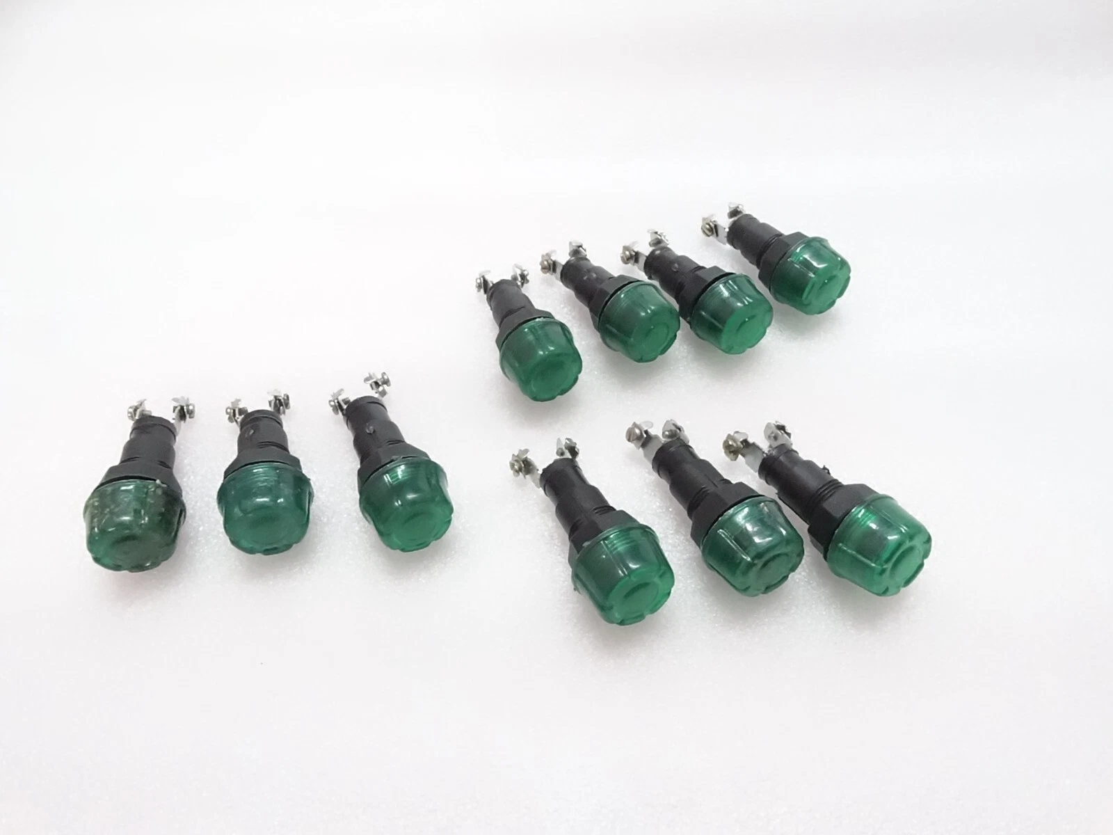 10xGREEN DASH CHARGING WARNING LIGHT LAMP 12V (Without Bulb) FIT Massey Ferguson