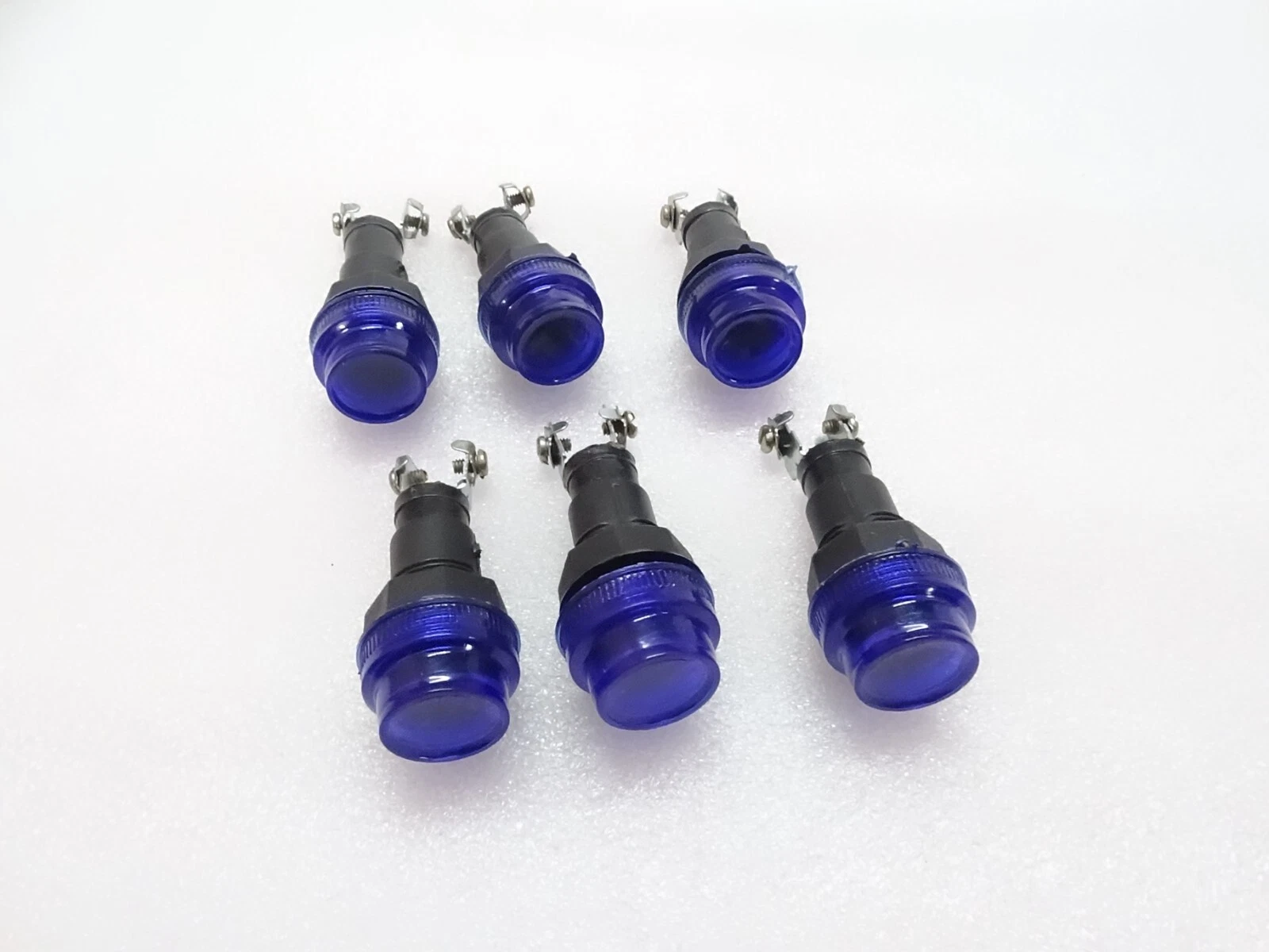 6x BLUE DASH CHARGING WARNING LIGHT LAMP 12V (Without Bulb) FIT Massey Ferguson