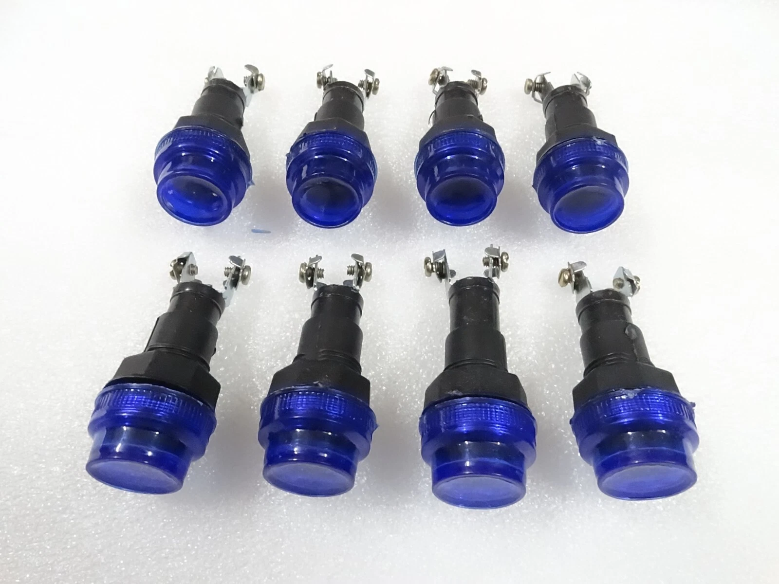 8x BLUE DASH CHARGING WARNING LIGHT LAMP 12V (Without Bulb) FIT Massey Ferguson