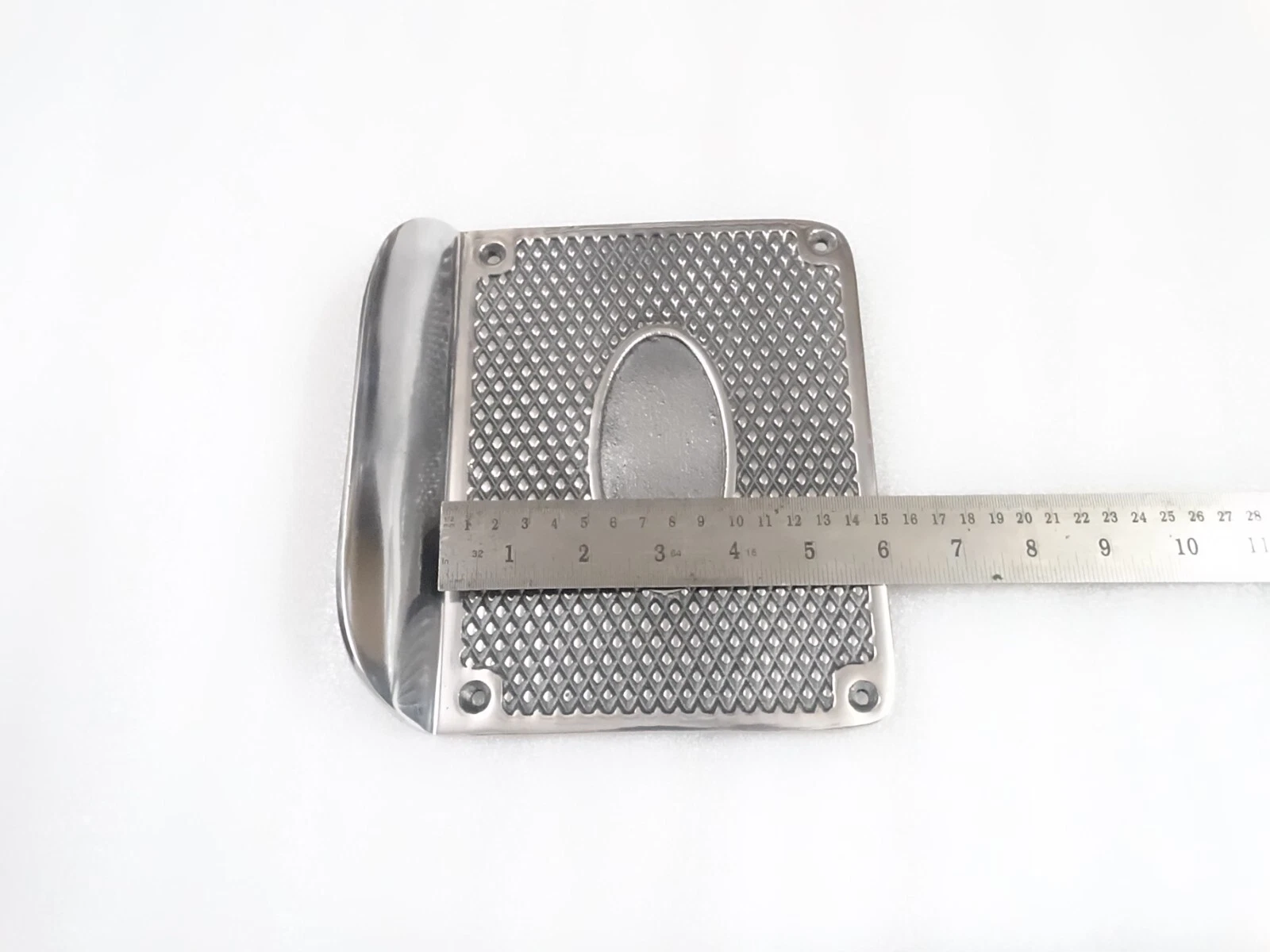 ALLOY RUNNING BOARD FOOT STEP PLATE FOR VINTAGE CLASSIC CHEVY CHEVROLET CARS