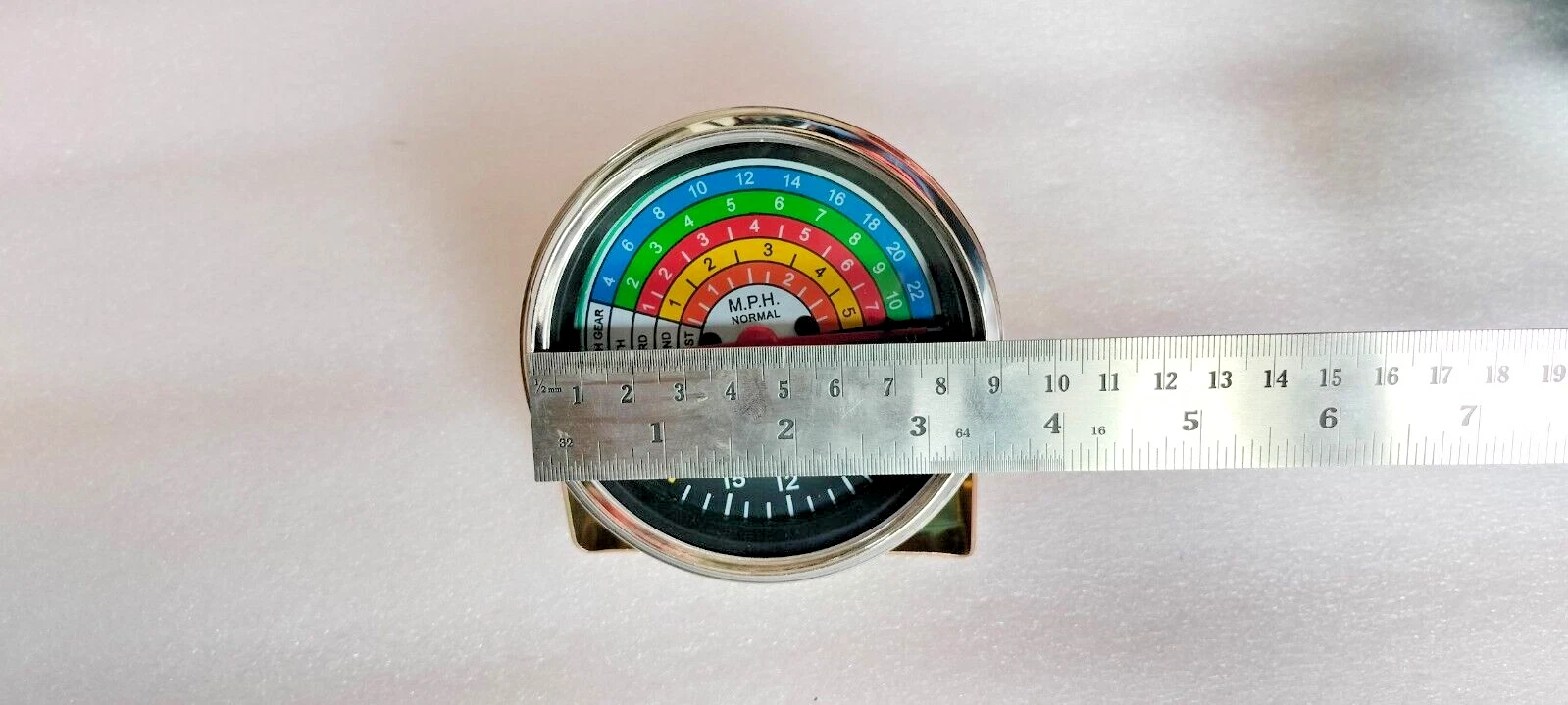 Gas/Diesel Tachometer+Temp+Oil Pressure+Ampere+Fuel Gauge #18-27