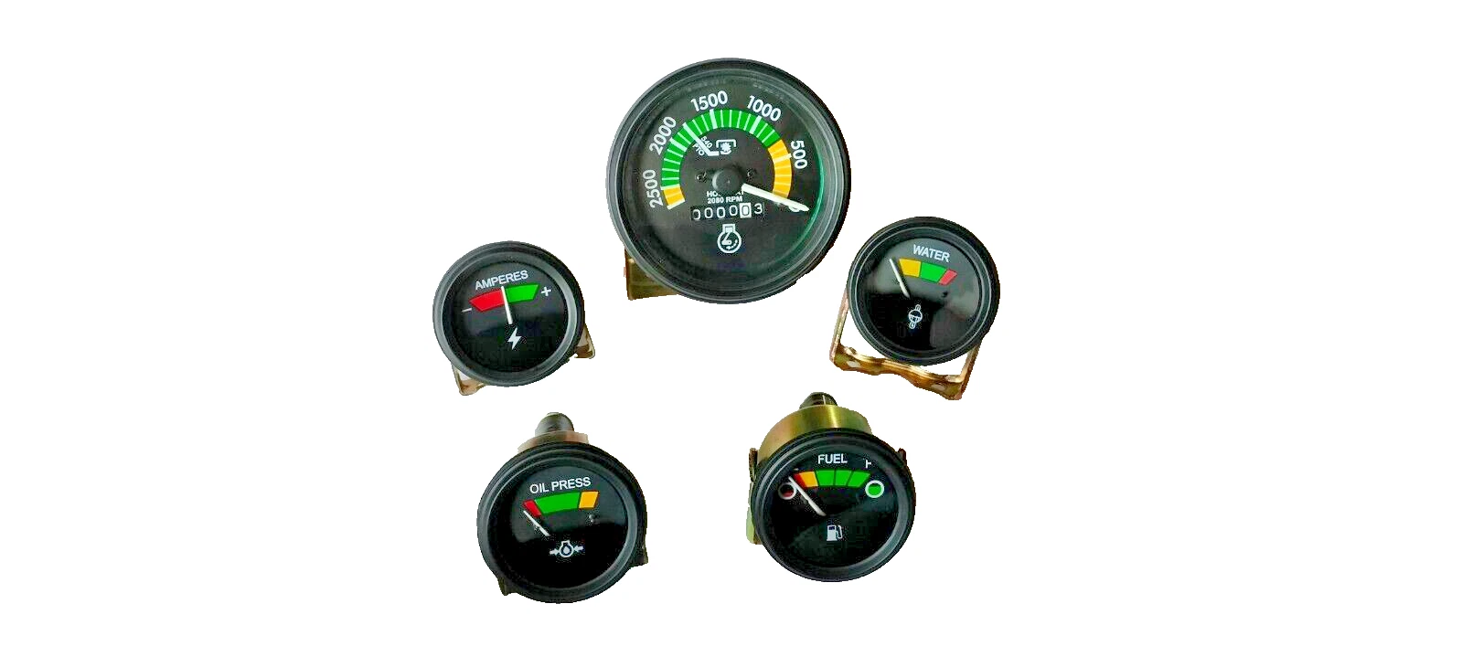 Ind 20D Gauges Kit For MF Massey Ferguson Tractor 230, 235, 240,245, 250,253,255