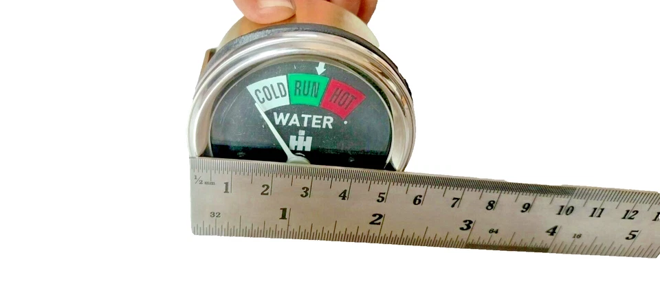 OE Style Dial Temperature Gauge For Farmall IH C, Super C, 200, 230, 240 #18-61